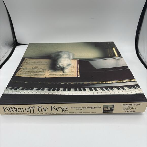 Treasure Collection‎ Berkshire Jigsaw Puzzle Kitten off the Keys 500+ Pieces - Picture 3 of 8